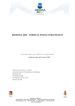 Visualizza - Comune di Messina