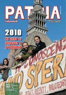 patria indipendente l 28 gennaio 2005 l 1 ANNO LIX 19