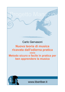 Nuova teoria di musica ricavata dall`odierna pratica