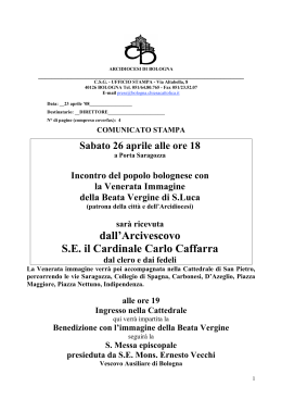 23/04/2008 Beata Vergine di San Luca