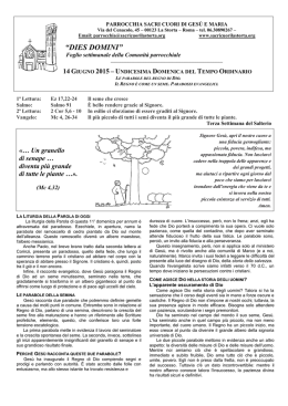 PARROCCHIA SACRI CUORI DI GES&Ugrave; E MARIA