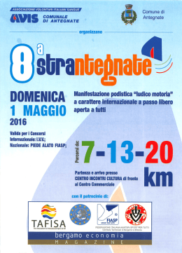 Volantino - Noter an camina