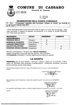 Documento(68). - Comune di Cassaro