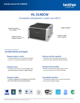 HL-3140CW - Home Page - REGISTRATORE DI CASSA