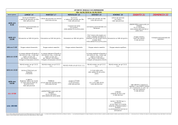 Settimana dal 16.03 al 22.03.2015 - Azienda Pubblica di Servizi alla