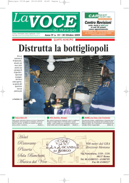La voce del municipio