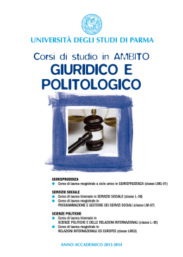 2013/2014 - Università degli Studi di Parma