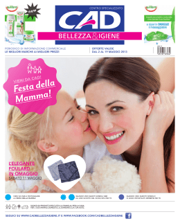 Festa della Mamma! - CAD Bellezza & Igiene
