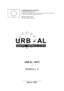 centro de documentación del programa urbal