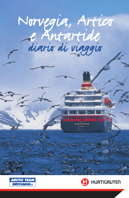 Diario di Viaggio in Norvegia, isole Svalbard e Antartide.