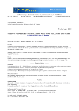 Scuola elementare I e II ciclo