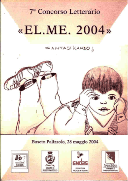 Page 1 7o Concorso Letterárío 2004» nf A NTAsTìQAmbO Cf) BUS