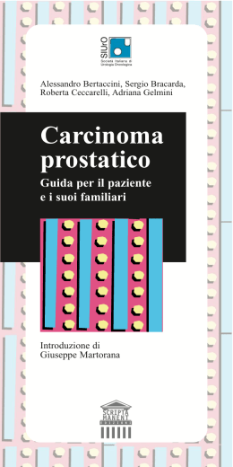 Carcinoma prostatico - edizioni scripta manent planet