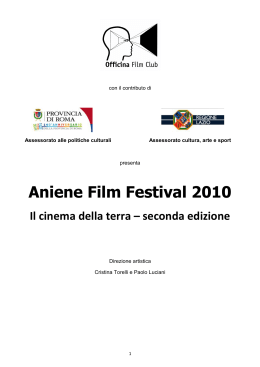 press book - AnieneFilmFestival