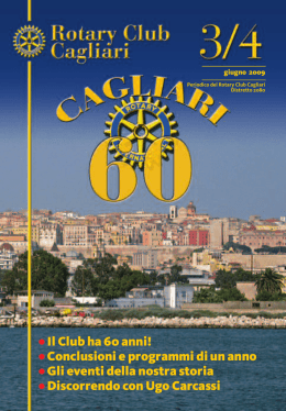 Cover rivista dic 07 - Rotary Club Cagliari