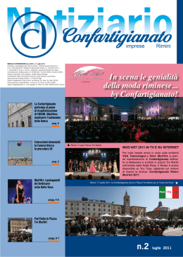 Edizione N° 2 luglio 2011 - Confartigianato Imprese Rimini