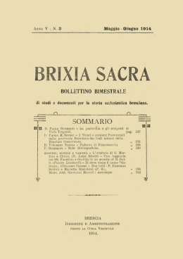 n. 3 - Brixia Sacra