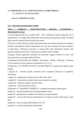 Testo relazione previsionale - Provincia di Pesaro e Urbino