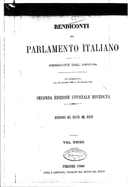 Page 1 IAN() , l SECO-NDA EDIZloN`E UFFICIALE Rn