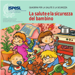 La salute e la sicurezza del bambino
