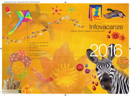 Infovacanze 2016