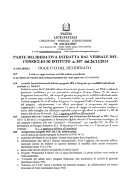 f. angeloni - Licei Statali Angeloni