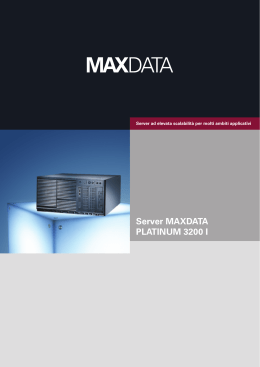 Server MAXDATA PLATINUM 3200 I