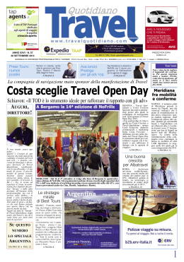 Costa sceglie Travel Open Day