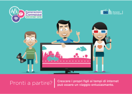 Opuscolo per i genitori