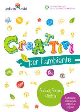 Opuscolo CreATTivi per l`ambiente a.s. 2015/16