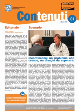 FIC Contenuti - Fondazione italiana continenza