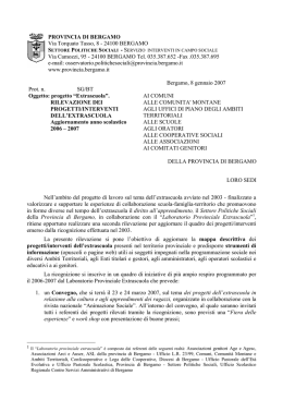 Scarica la presentazione della Ricerca