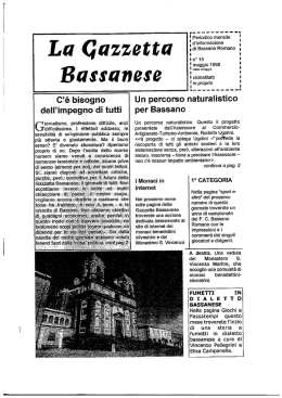 La Gazzetta - Associazione Culturale La Rocca