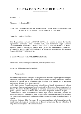 1446-45512/2010 - Provincia di Torino