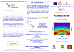 Brochure - Agenzia Regionale per la Protezione dell`Ambiente della