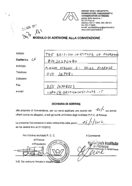 ORDINE DEGLI ARCHITETTI,