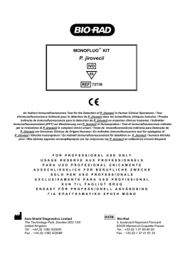 P. jirovecii - Bio-Rad