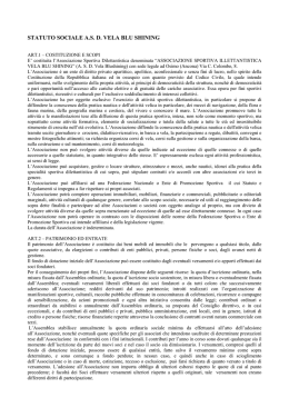 Statuto e Regolamento