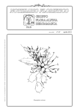 APR 2015 - Flora Alpina Bergamasca