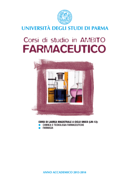 2013-2014 - Università degli Studi di Parma
