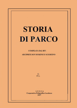 STORIA DI PARCO