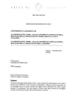 municipio - Lugano.ch