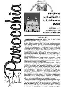 Qui Parrocchia Natale 2011