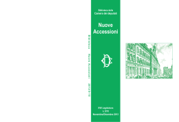 novembre-dicembre 2013 - Biblioteca della Camera dei deputati