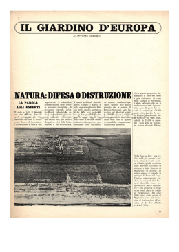 natura - Archivio Antonio Cederna