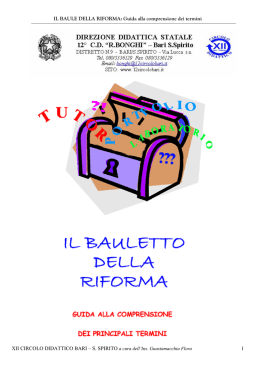 IL BAULE DELLA RIFORMA - Gabelli