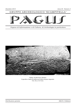 PAGUS - Calaggio Sannio Irpino