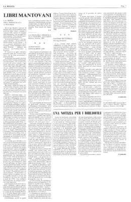 Libri mantovani - Societ&agrave; per il Palazzo Ducale