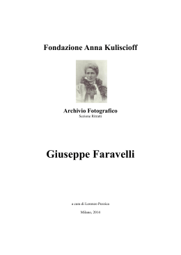 Giuseppe Faravelli - Fondazione Anna Kuliscioff