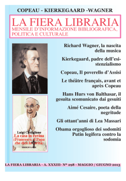 La Fiera Libraria -Maggio / Giugno 2013